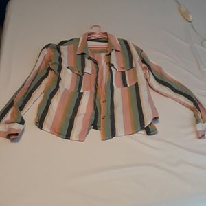 Soft Long Sleeve Colorful Jacket